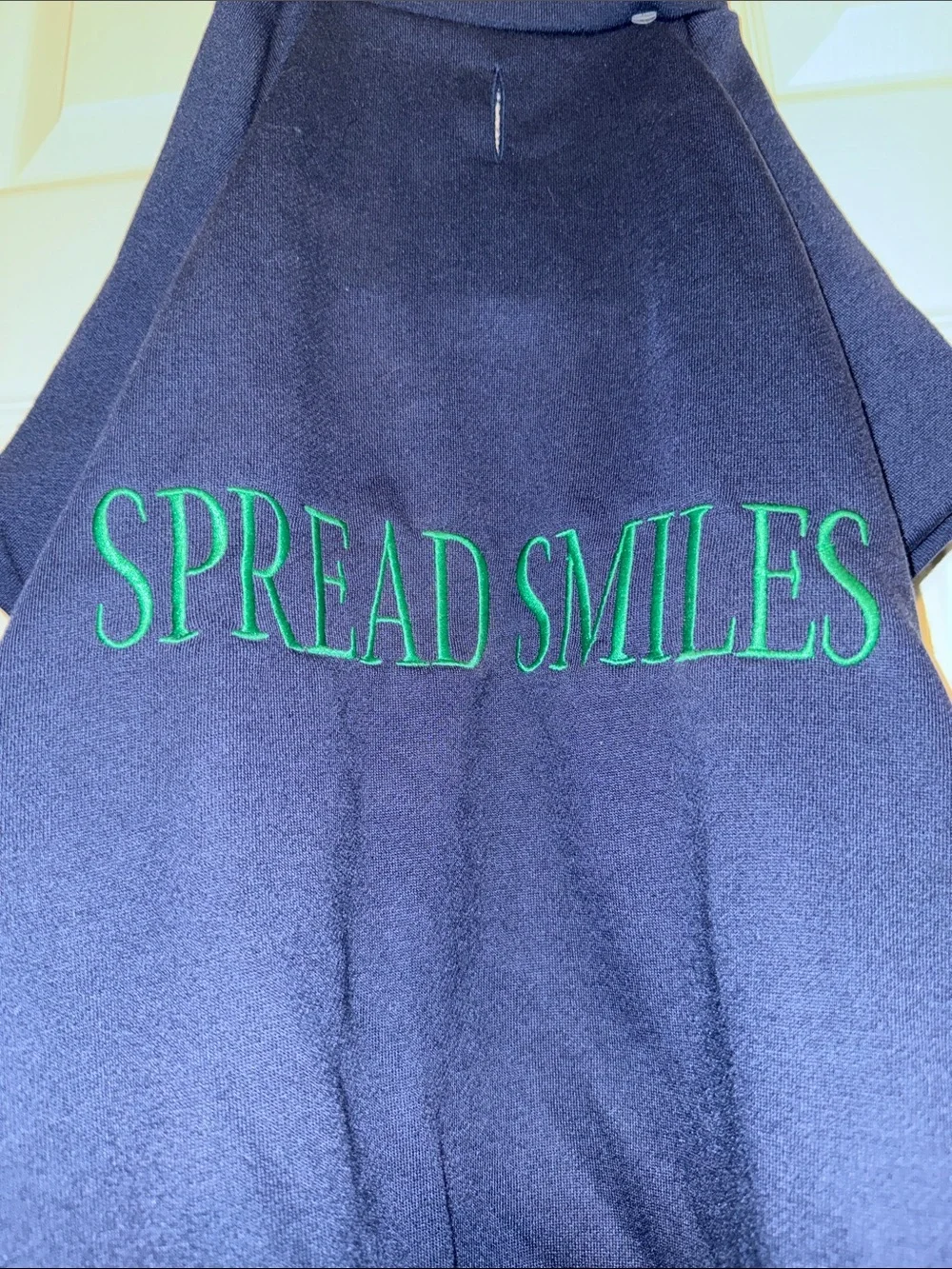 Target Navy Dog XL Sweatershirt with Green 
